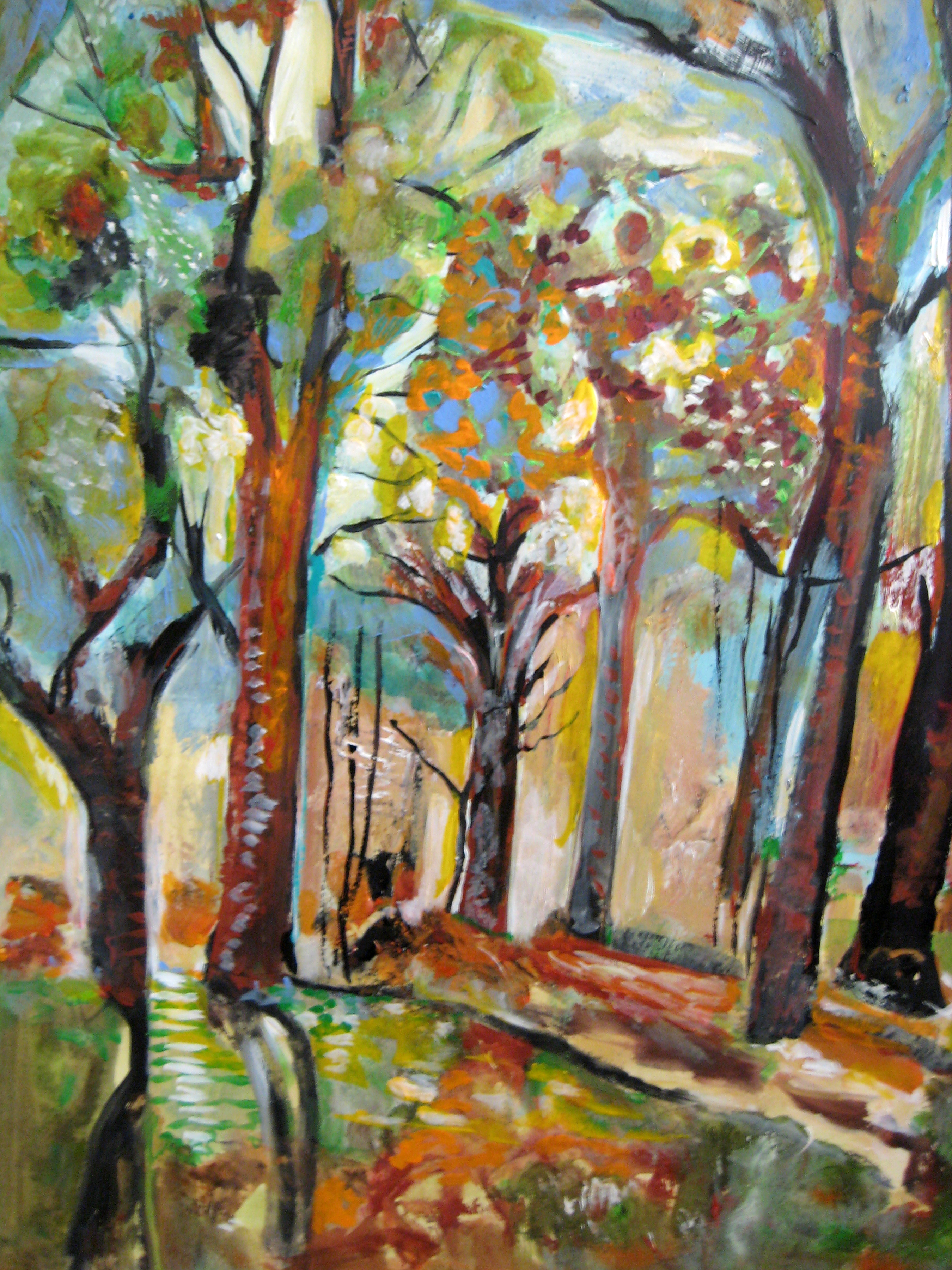 Excellent-Forest-painting-by-Joyce-Lieberman