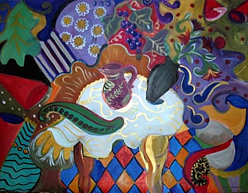 Sangria_UNStill_Life-painting-by-Joyce-Lieberman