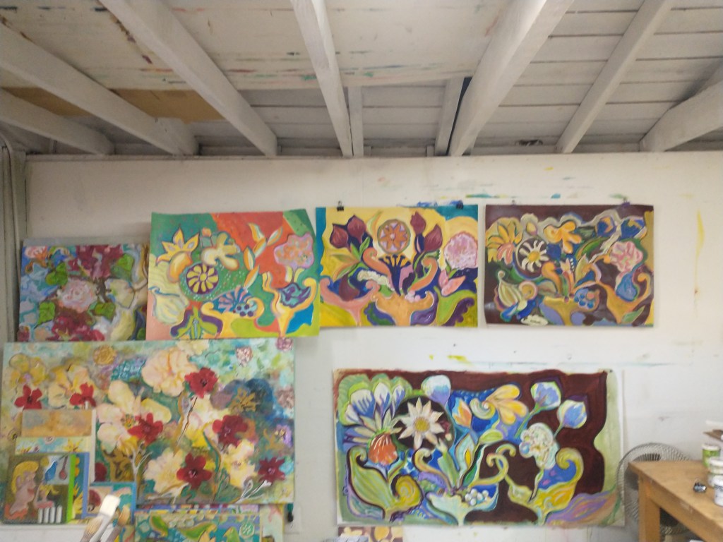 Joyce Lieberman Arabesque Series in Studio